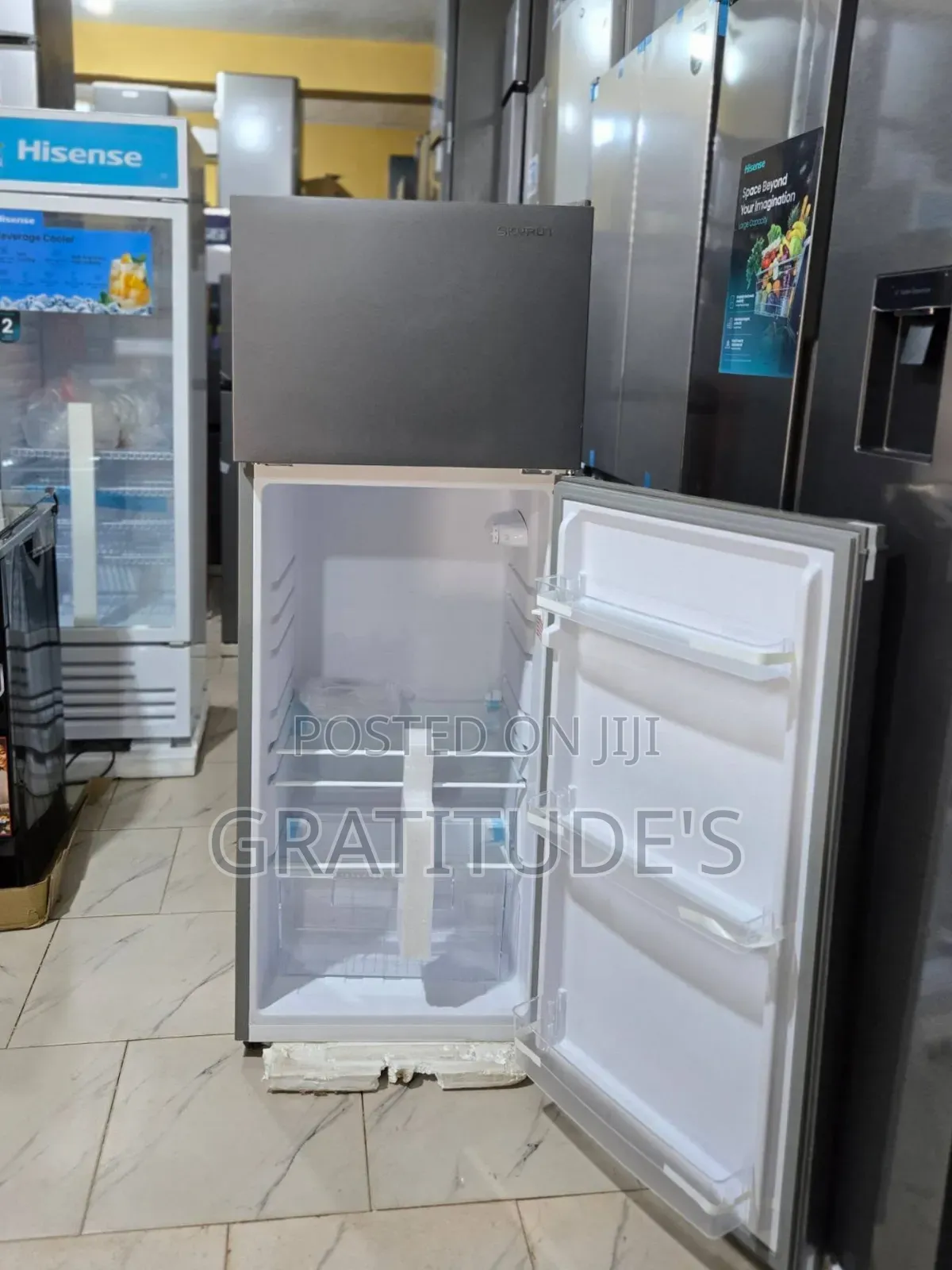 Skyrun Double Door Refrigerator Model: Bd-200 Gross Volume: 200l