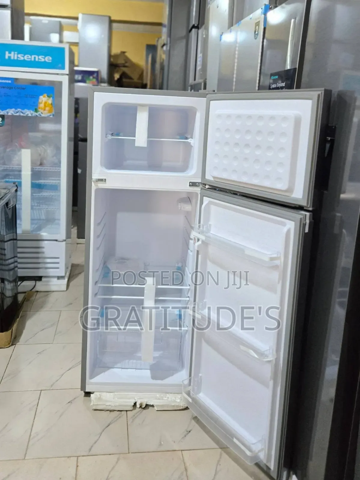 Skyrun Double Door Refrigerator Model: Bd-200 Gross Volume: 200l