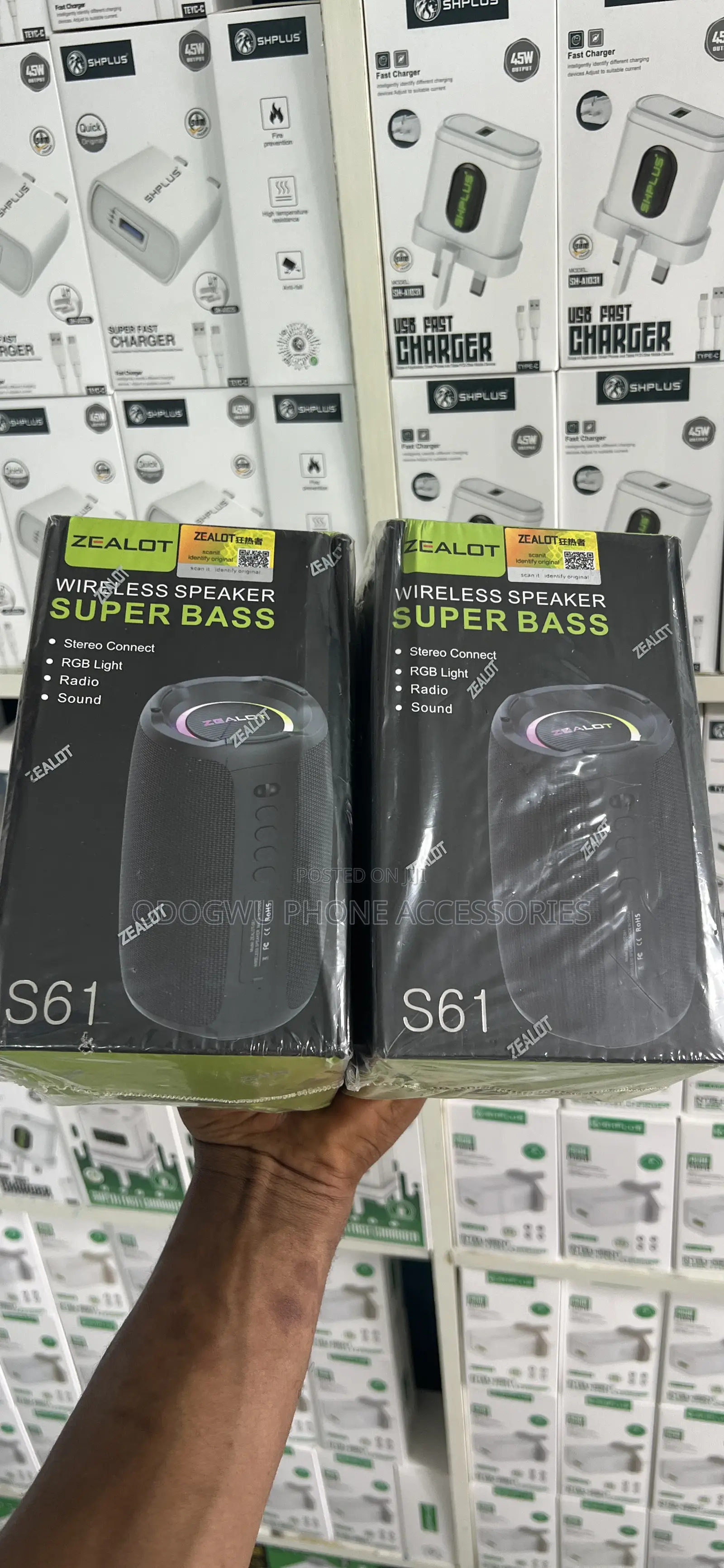 Zealot S61 Wireless Speaker Super Base