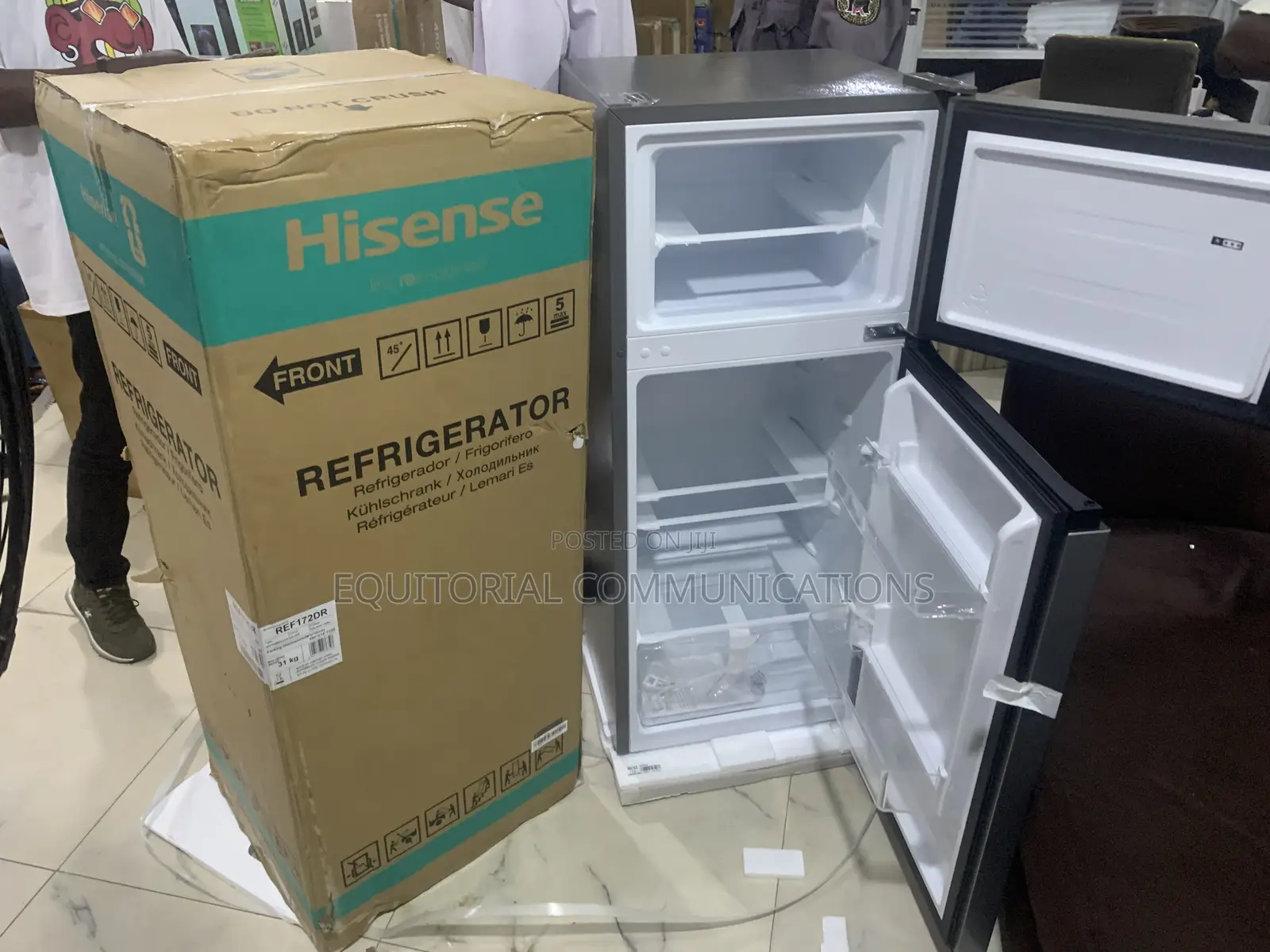 Hisense Ref172dr 124l Refrigerator With Large Vegetable Storage Drawer