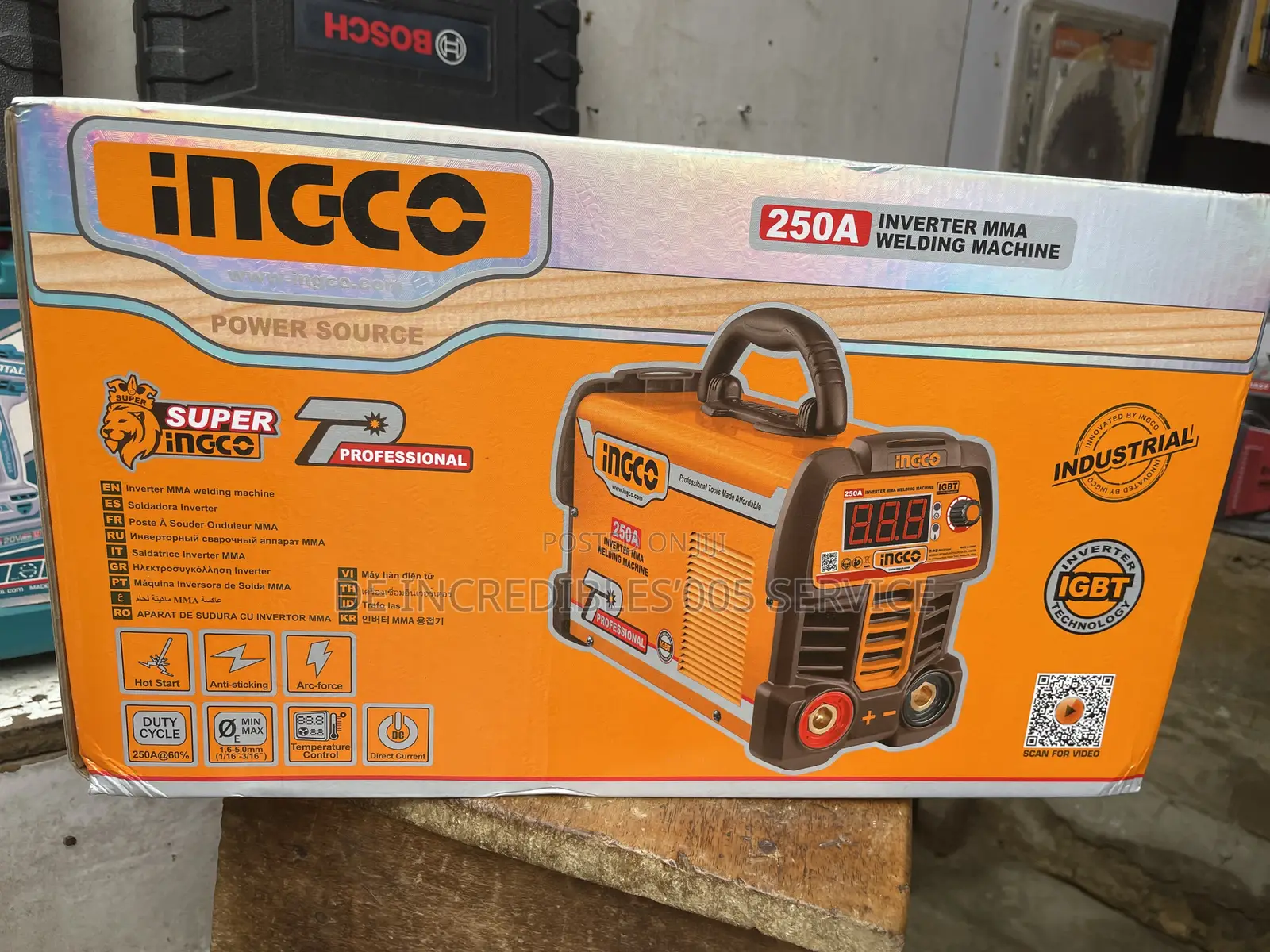 250a Ingco Welding Machine