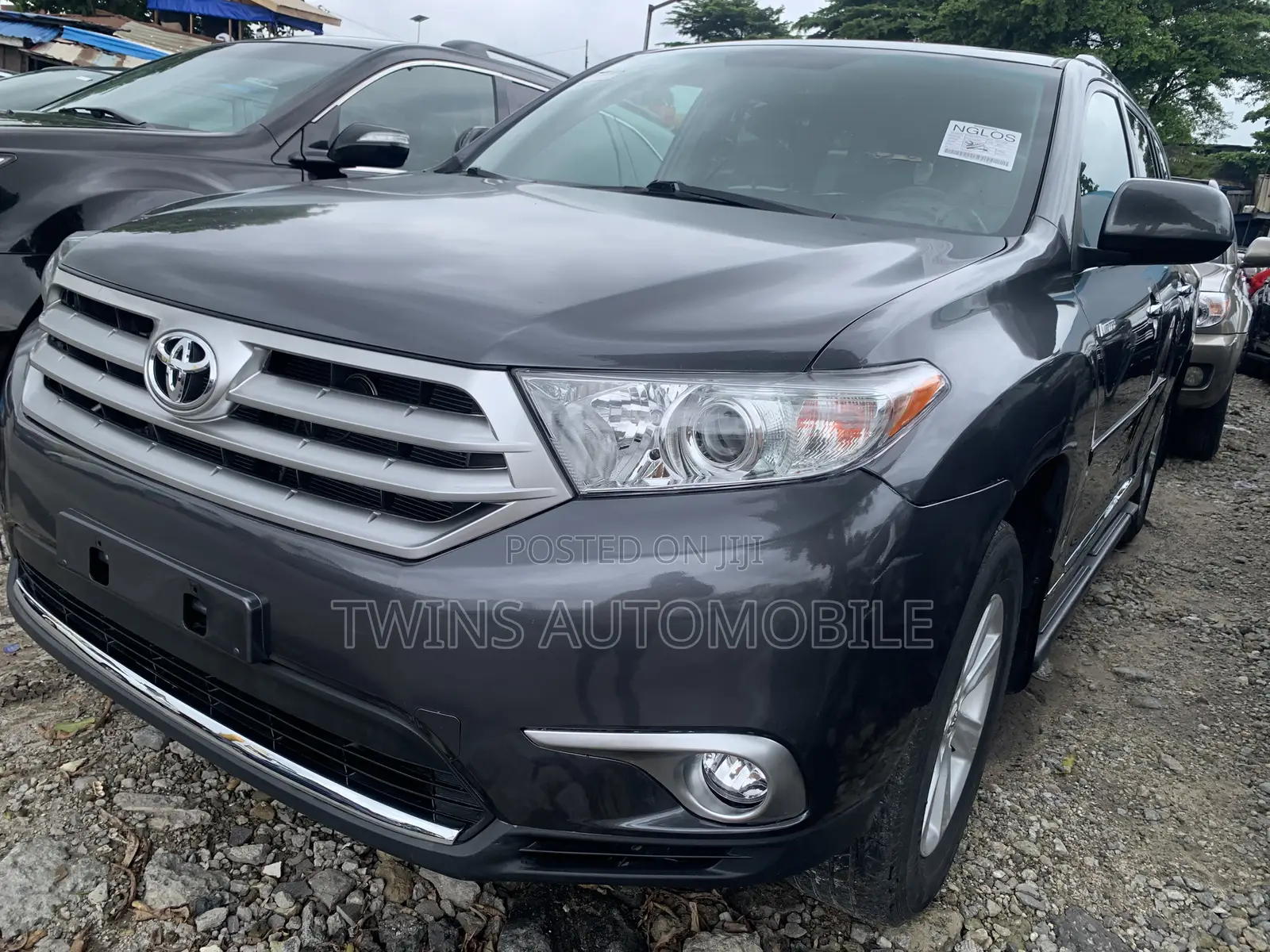 Toyota Highlander Limited 2012 Gray