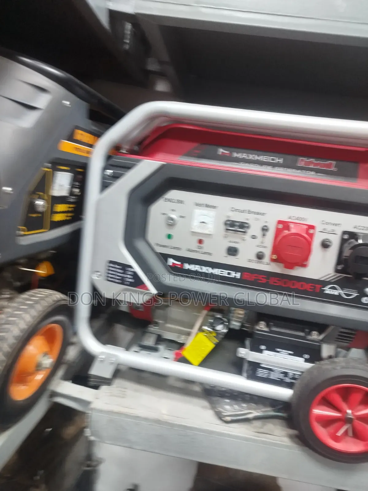 Maxmech RFS 15000et 12.0kva Durable ,Reliable Generator for Business