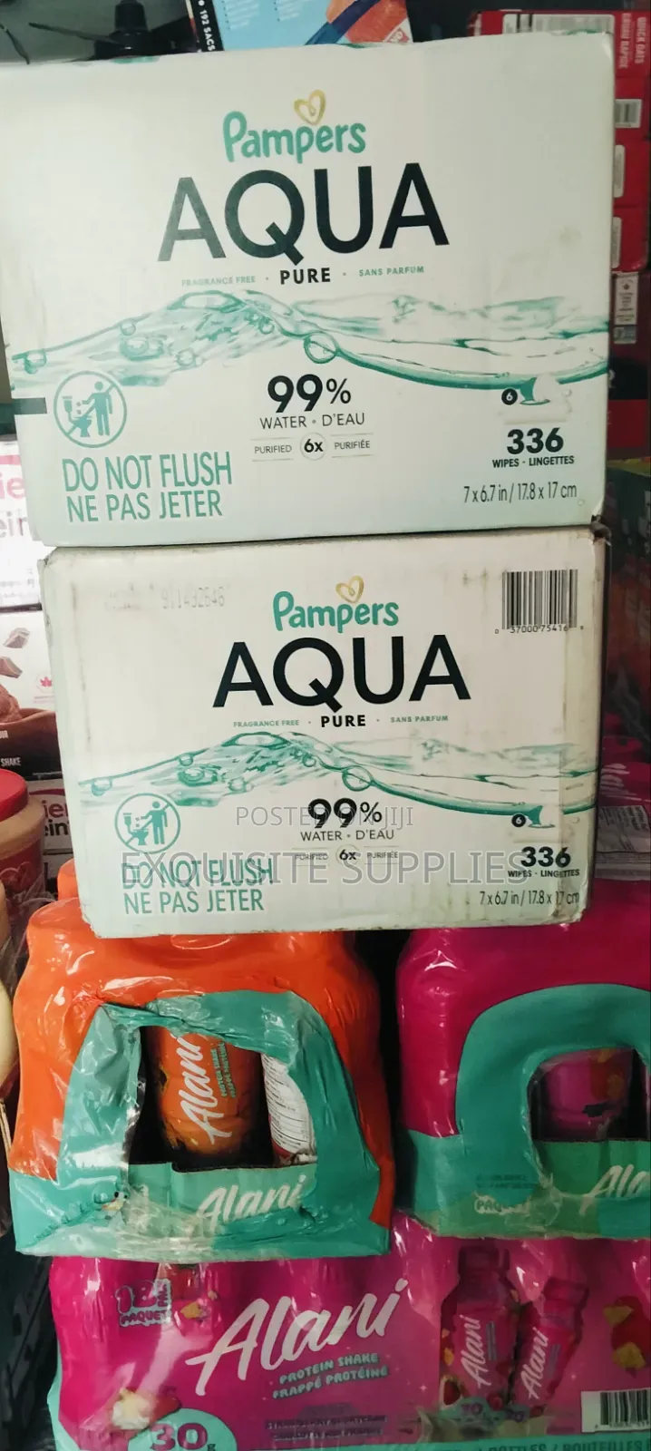 Pampers Aqua Pure Wipes by 336