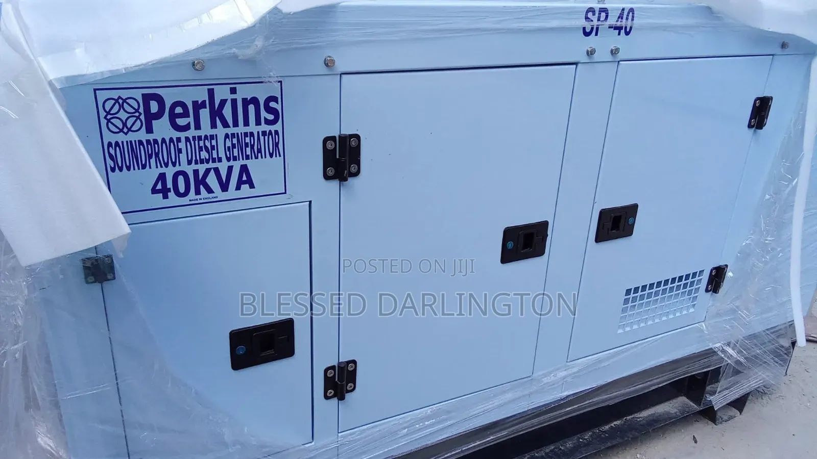 40kva Perkins Soundproof Diesel Generator