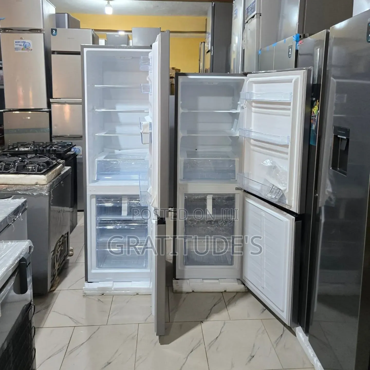 Hisense Down Freezer Refrigerator Gross Volume 268l