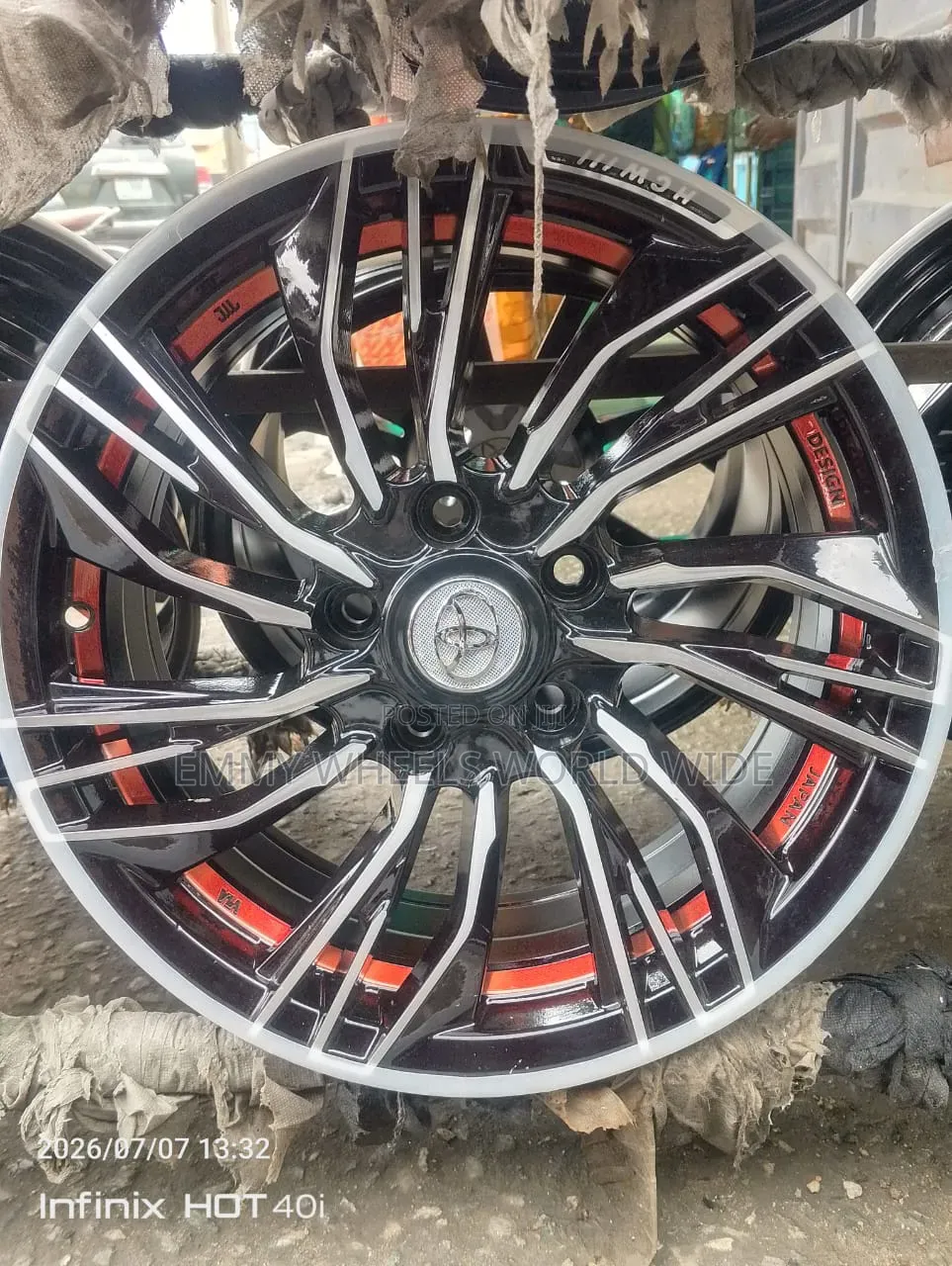 16inches for Toyota Corolla 2014 Design With Style