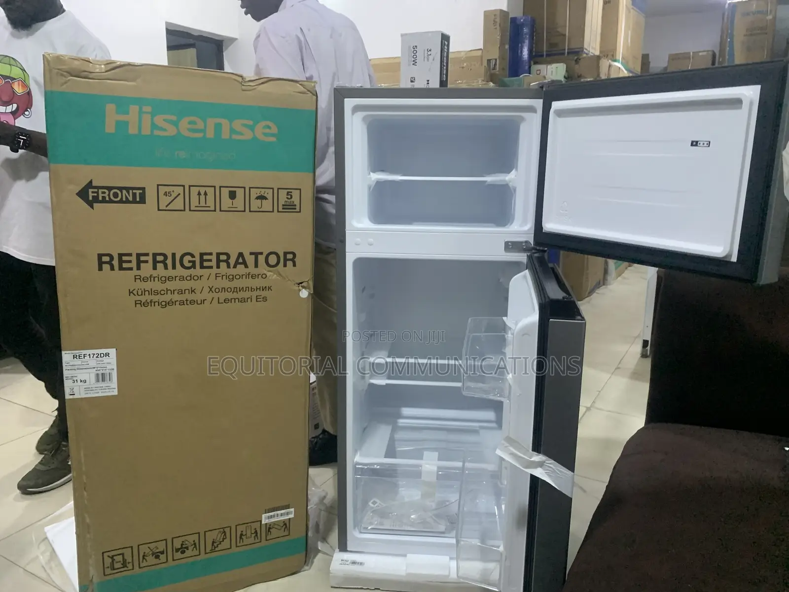 Hisense Ref172dr 124l Refrigerator With Premium Interior Layout