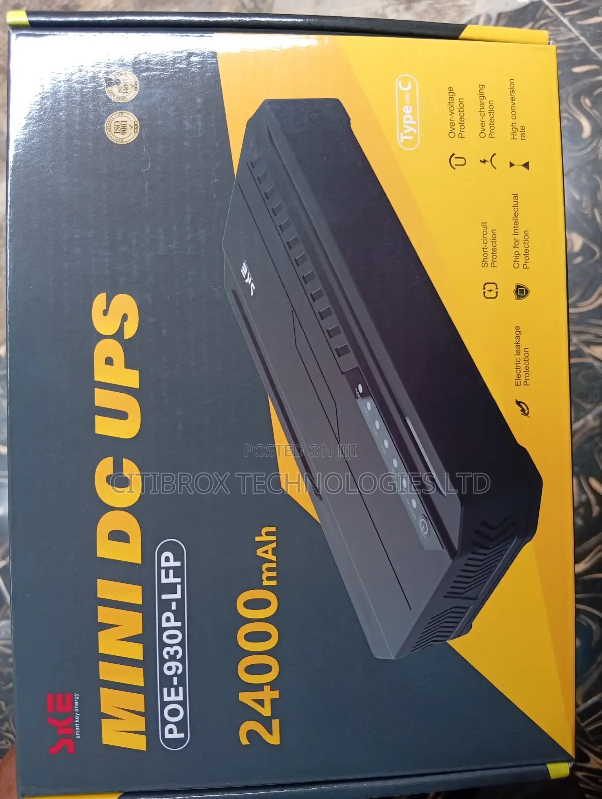 24000mah Ske Mini Dc Ups - Poe930p