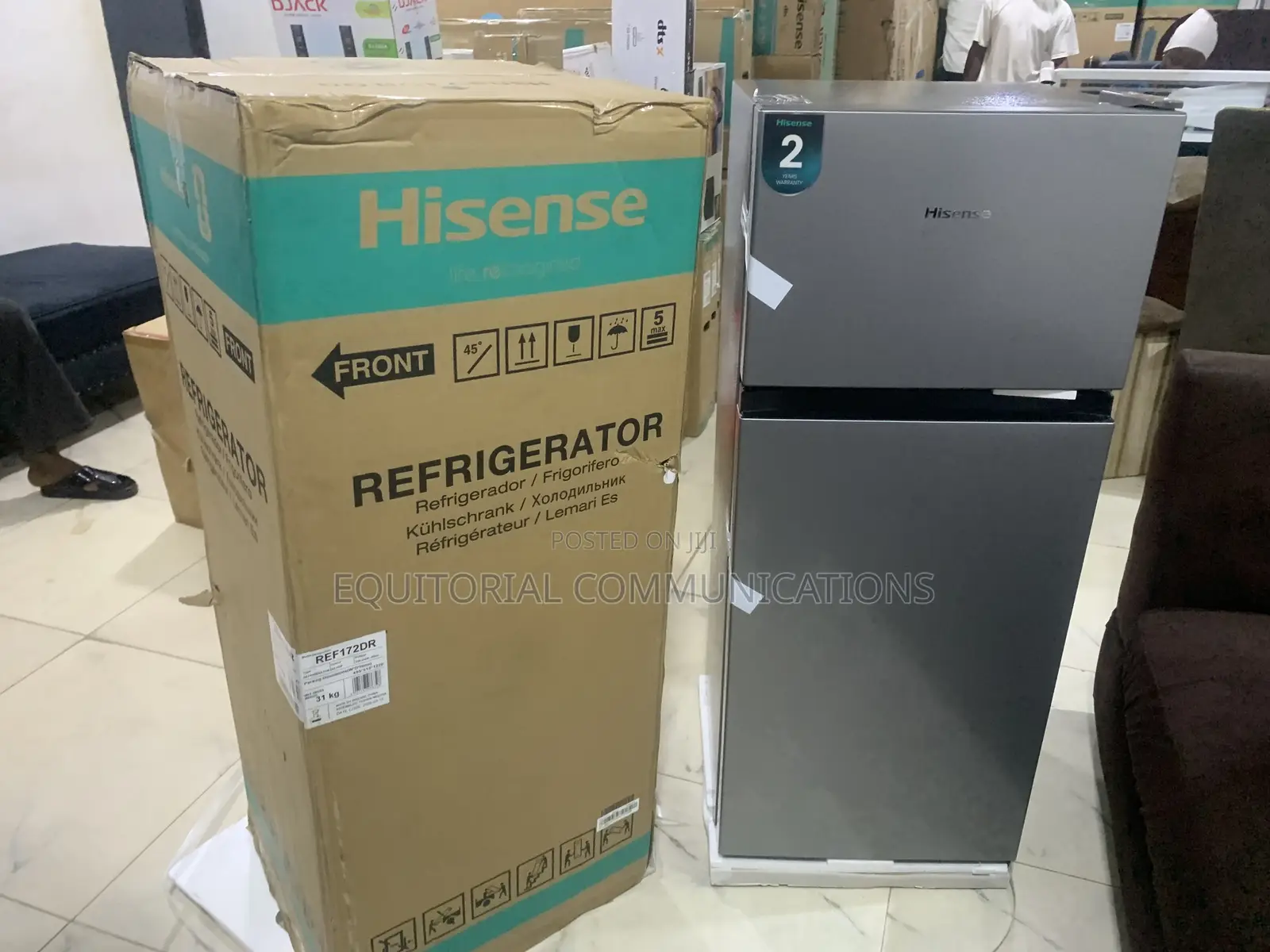 Hisense Ref172dr 124l Energy Efficient Fridge