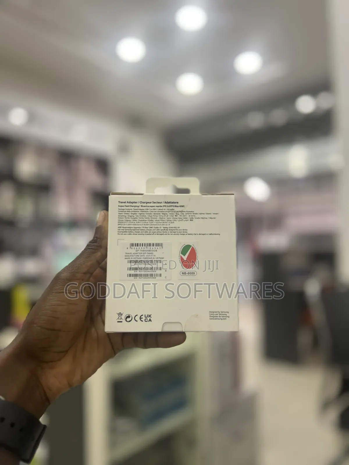 Samsung 45w Usb-C Pd Charger With 5a Cable