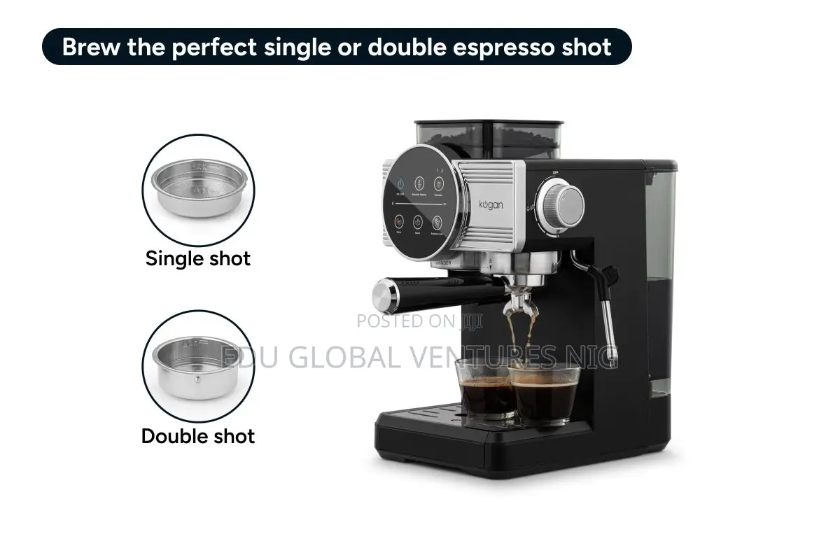 Kogantm Espresso Touch Coffee Machine With Grinder.