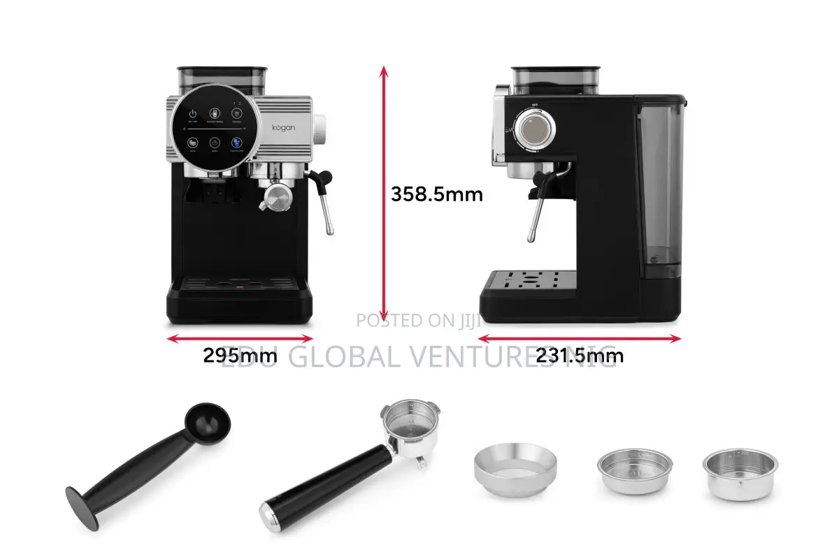 Kogantm Espresso Touch Coffee Machine With Grinder.