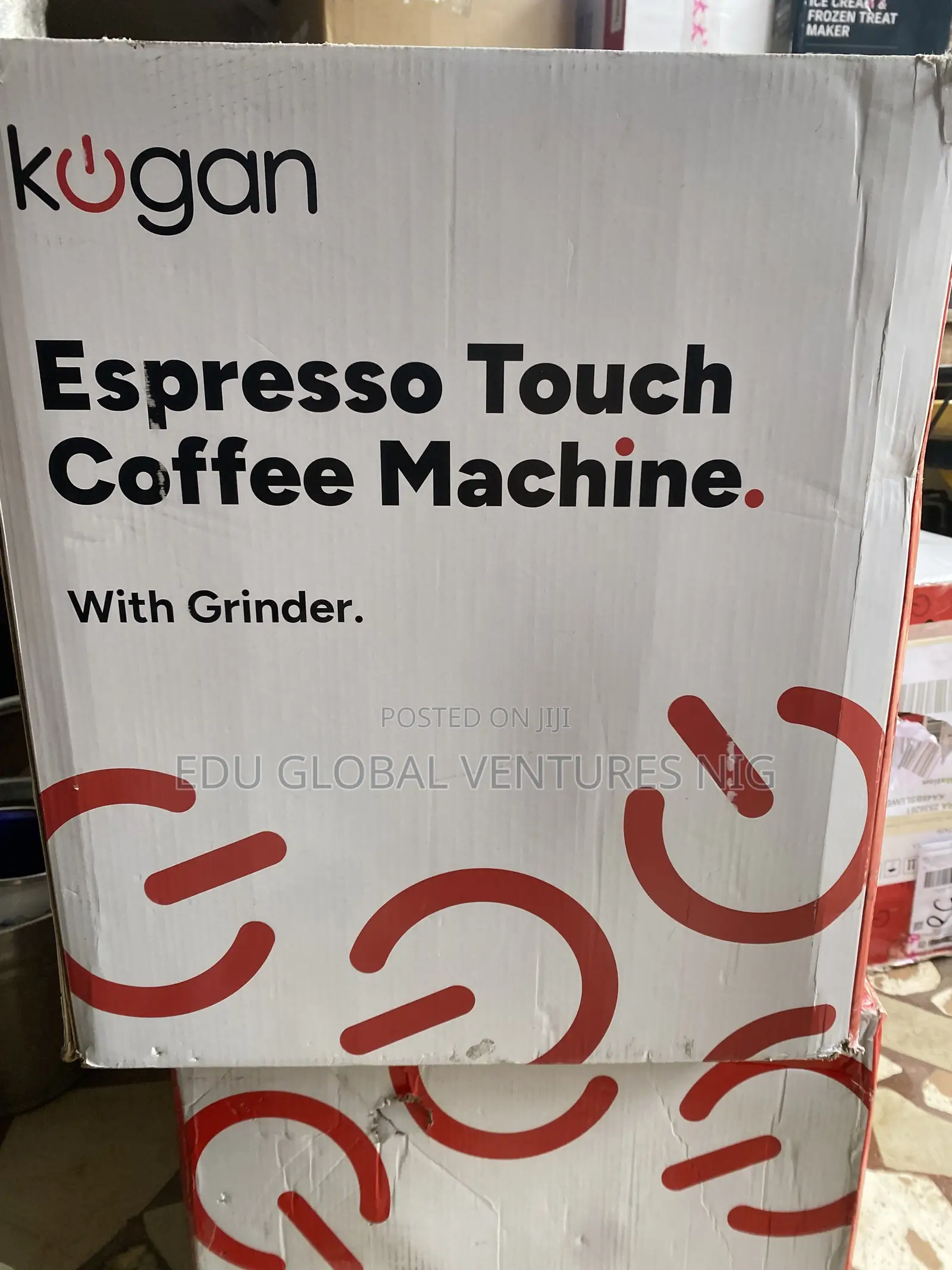 Kogantm Espresso Touch Coffee Machine With Grinder.