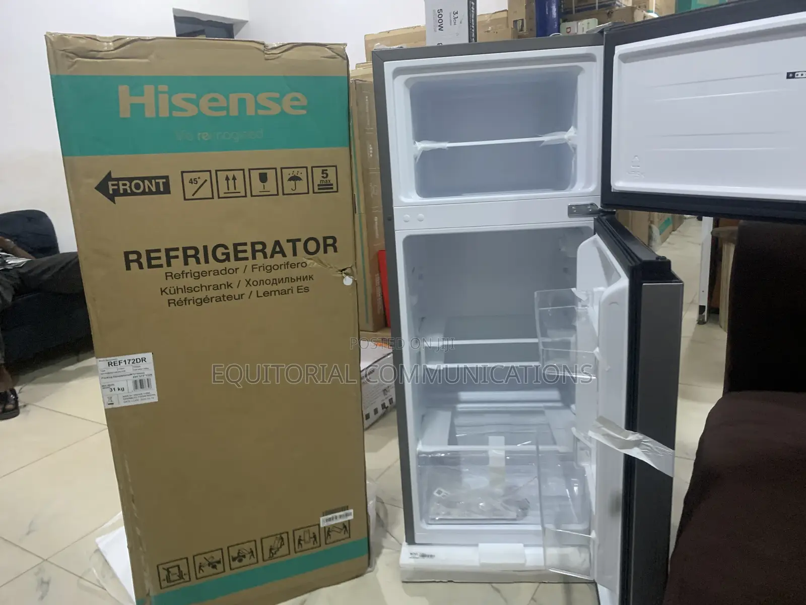 Hisense 172dr 124l Efficient Performance Refrigerator