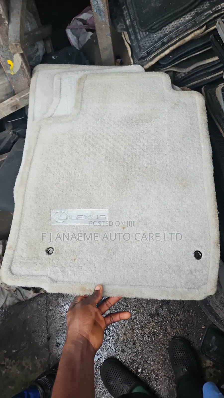Es Lexus Footmat Rug Ash Colour