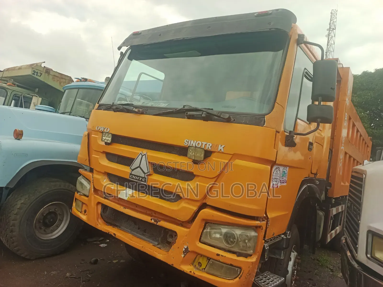 Howo 375 Tipper Truck With 10 Tyres (Nigerian Used)