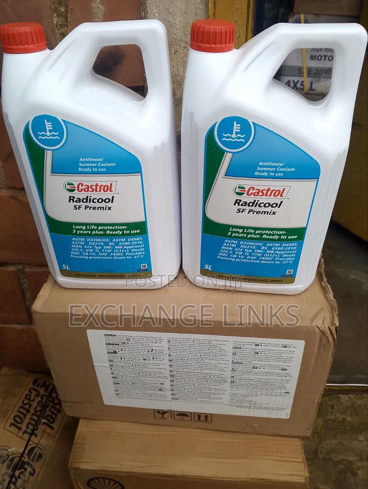 Castrol Radicool Sf Premix Antifreeze Coolant 5l