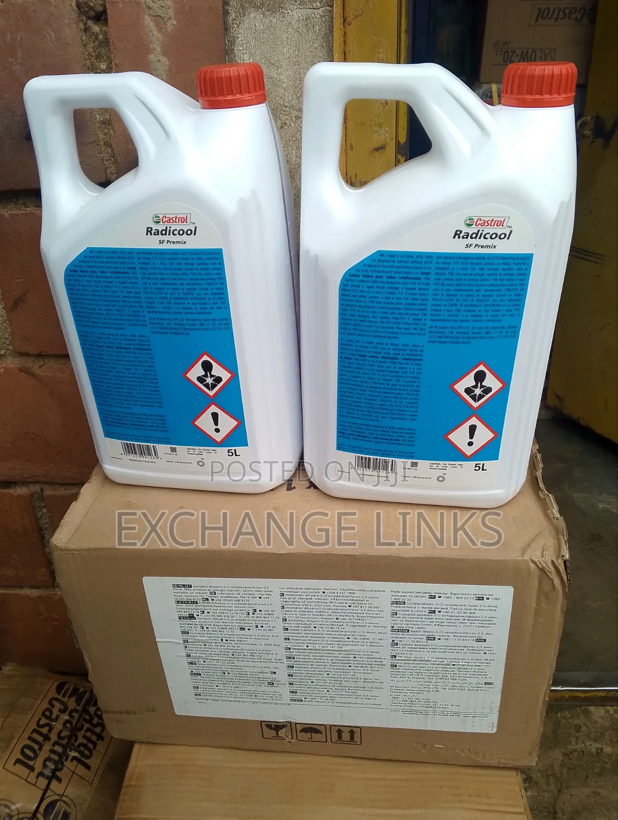 Castrol Radicool Sf Premix Antifreeze Coolant 5l