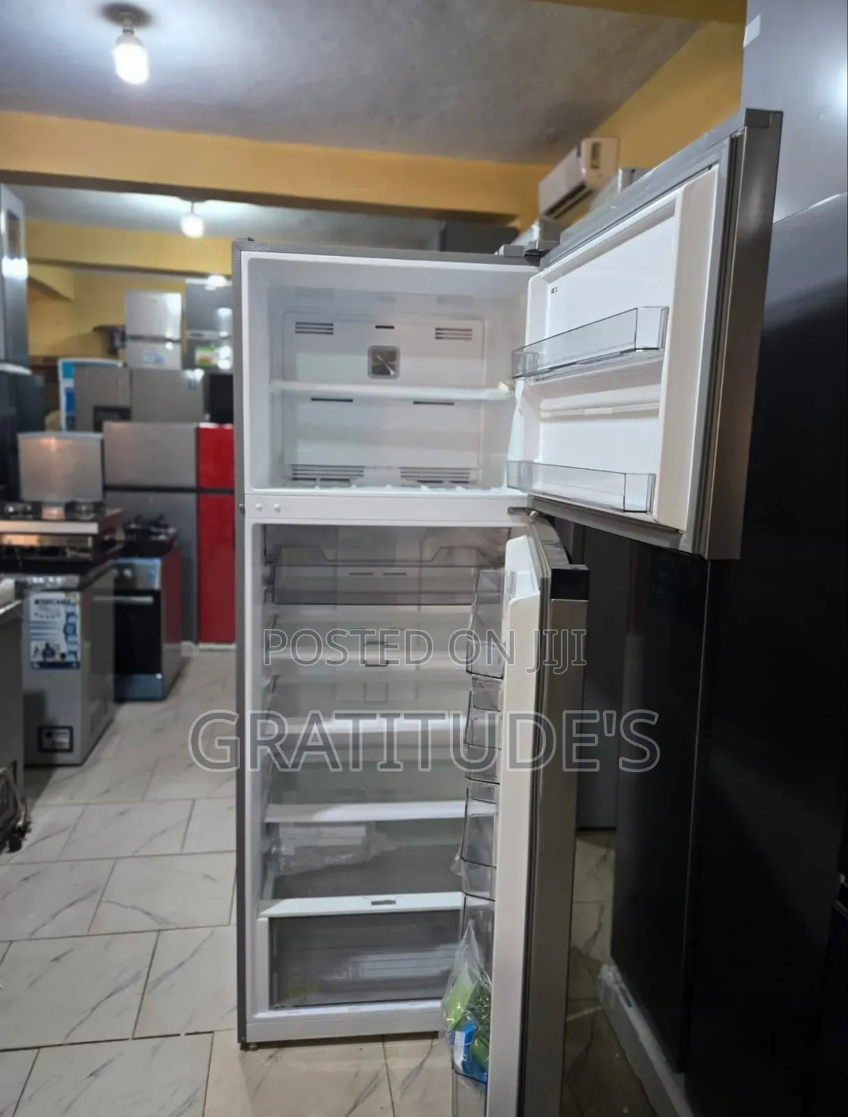 Midea Inverter Double Door Refrigerator Model: Hd-624fwen 436lt