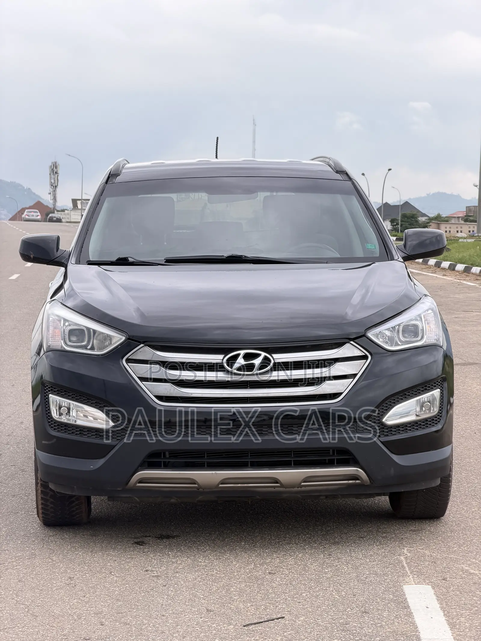 Hyundai Santa Fe Limited 4dr SUV AWD (3.3L 6cyl 6A) 2015 Black