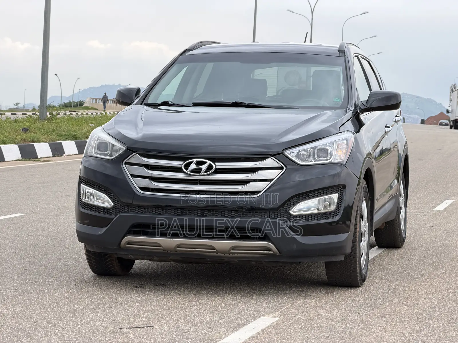 Hyundai Santa Fe Limited 4dr SUV AWD (3.3L 6cyl 6A) 2015 Black