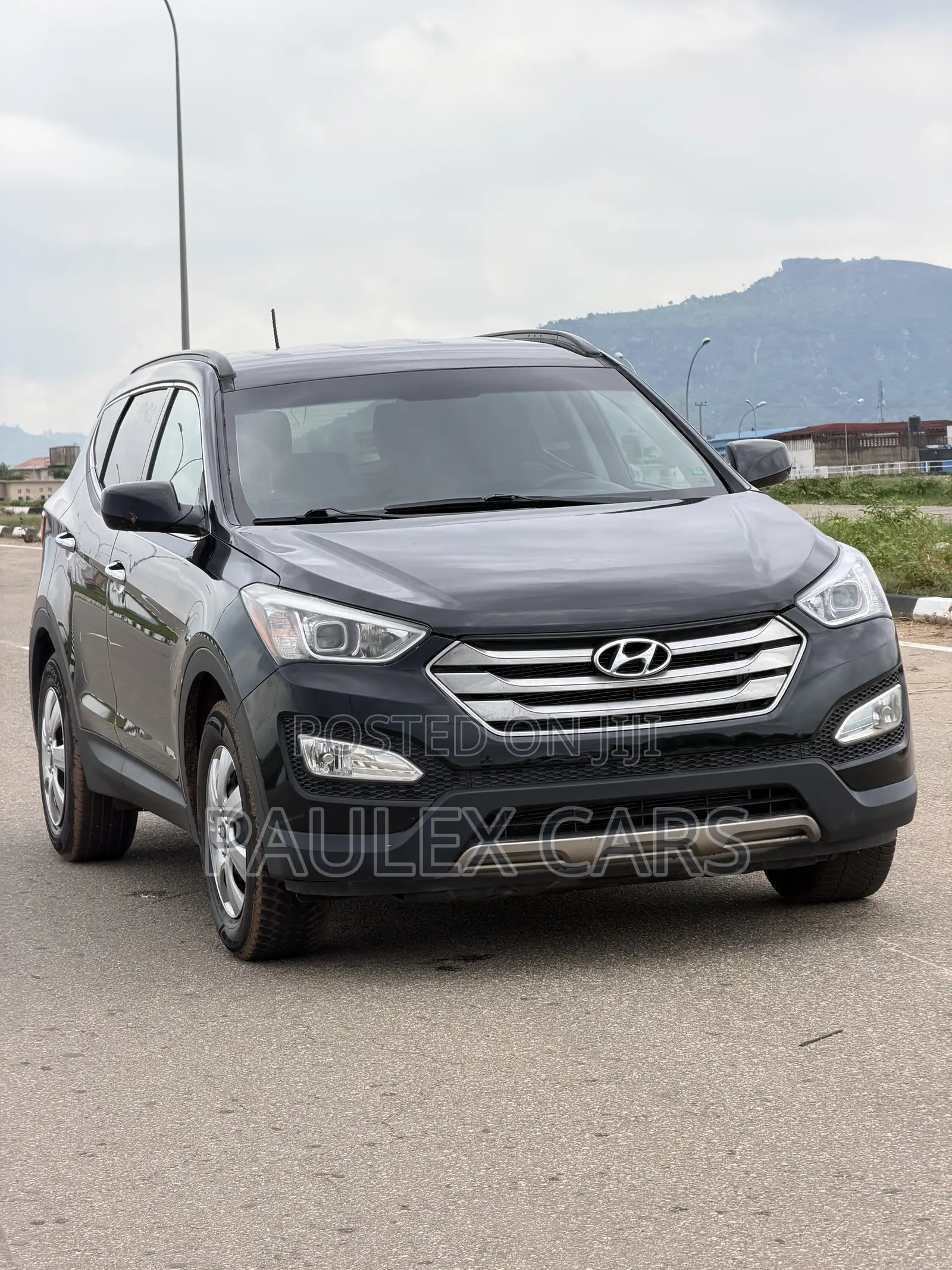 Hyundai Santa Fe Limited 4dr SUV AWD (3.3L 6cyl 6A) 2015 Black