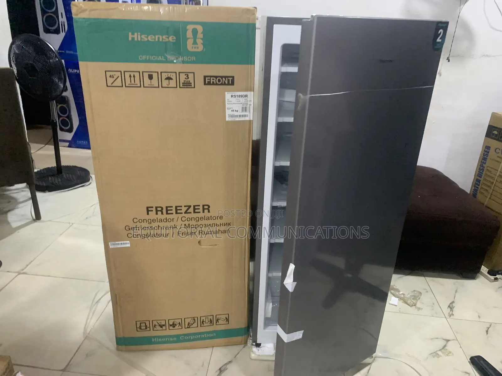 Hisense Rs189dr 190l Vertical Freezer