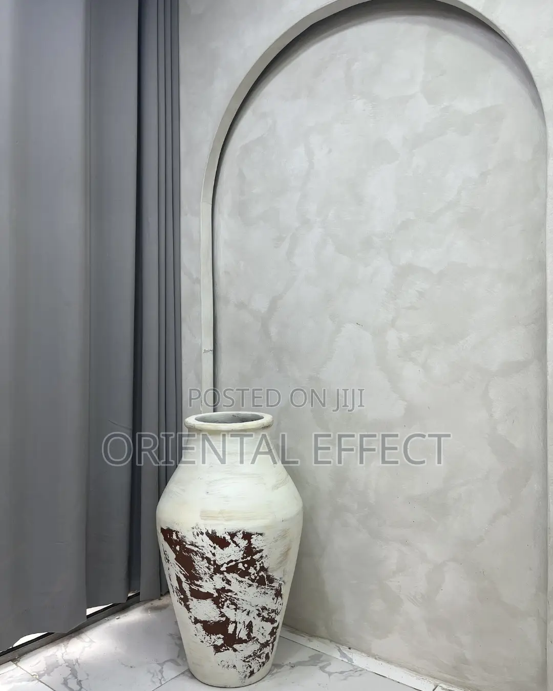 Limestone Hacienda Planter | Flower Pot for Modern Home Office Décor