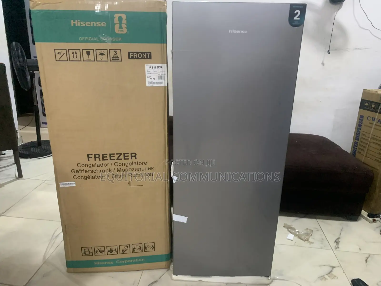 Hisense Rs189dr 190l Fast Freeze Upright Freezer
