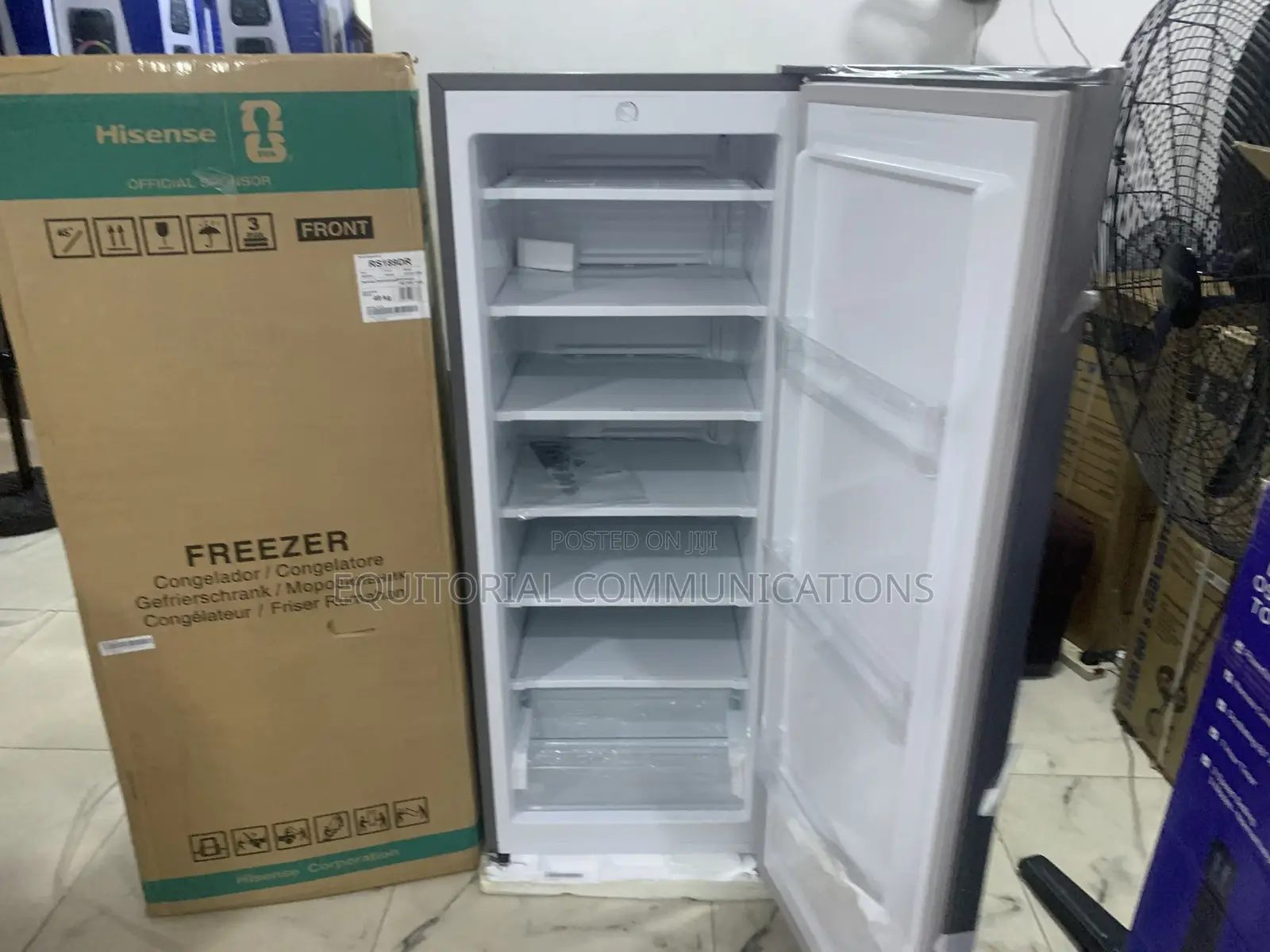 Hisense Rs189dr 190l Commercial Upright Freezer