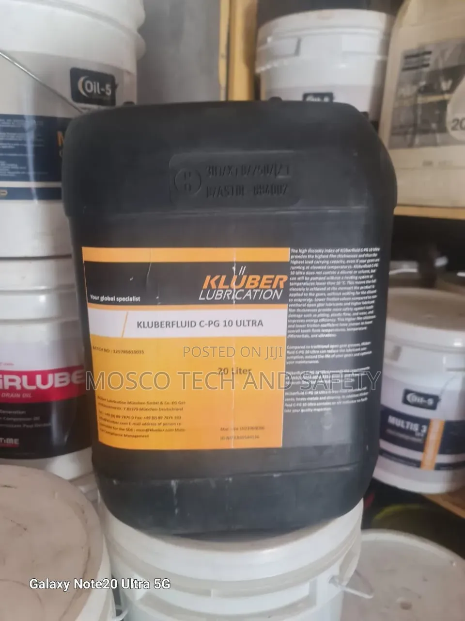 Klüberfluid C-Pg 10 Ultra Industrial Lubricant – 20l