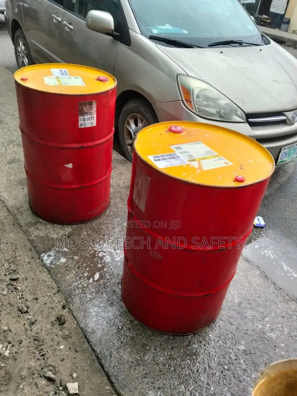 Shell Industrial Lubricant Drum (209l)