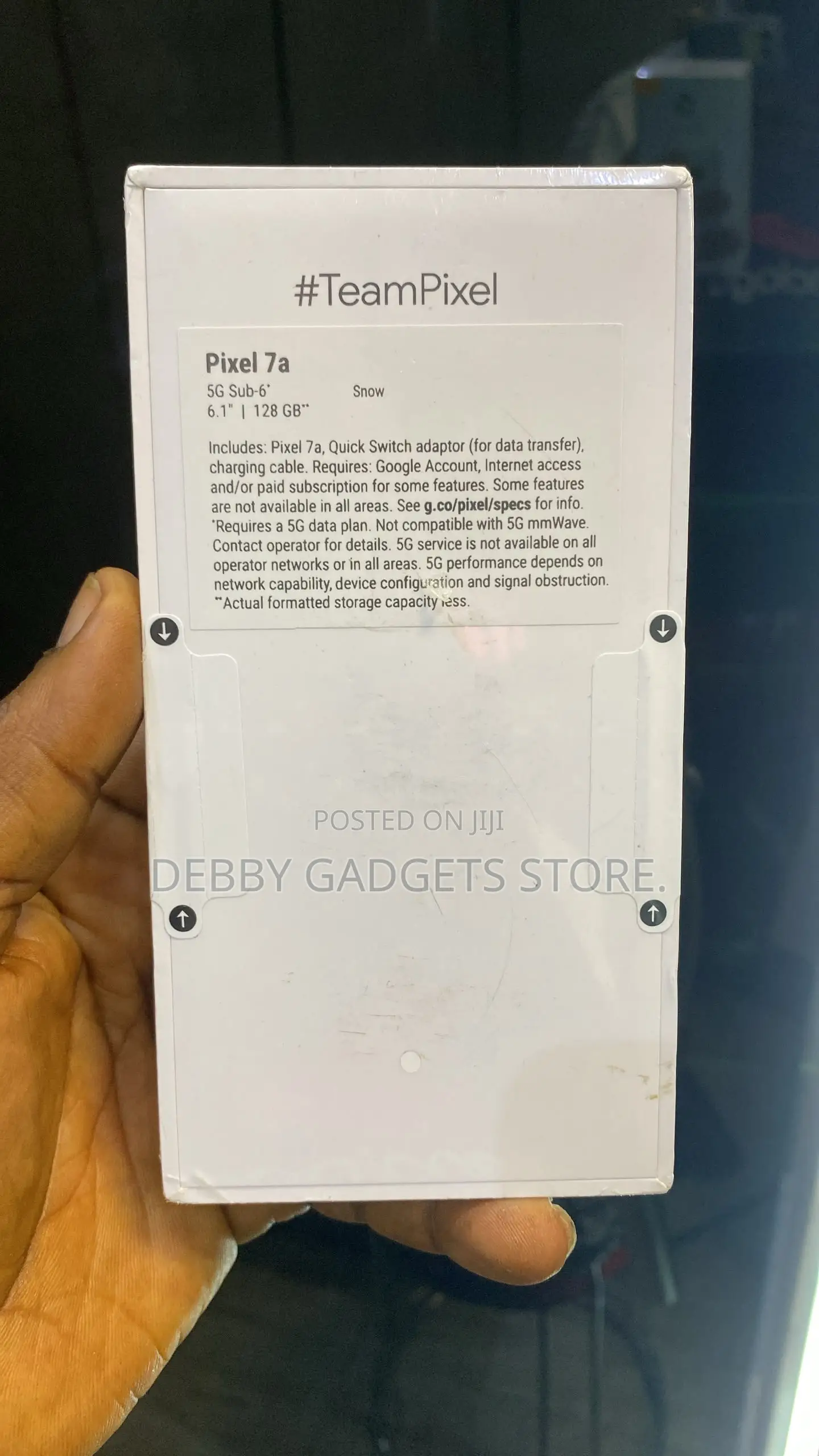 New Google Pixel 7a 128 GB White