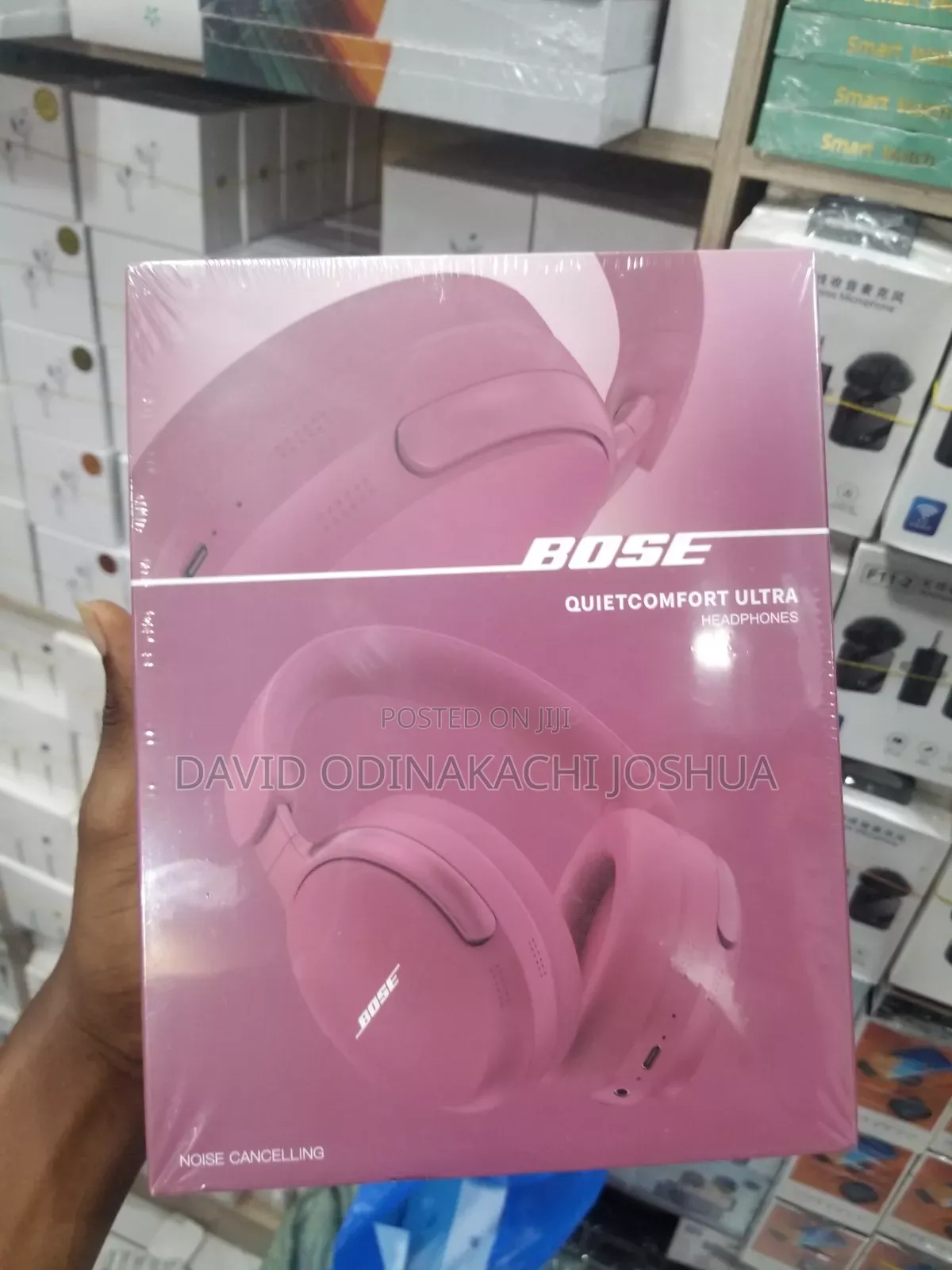 Bose Quietcomfort Ultra Noise Cancelling Headphones.