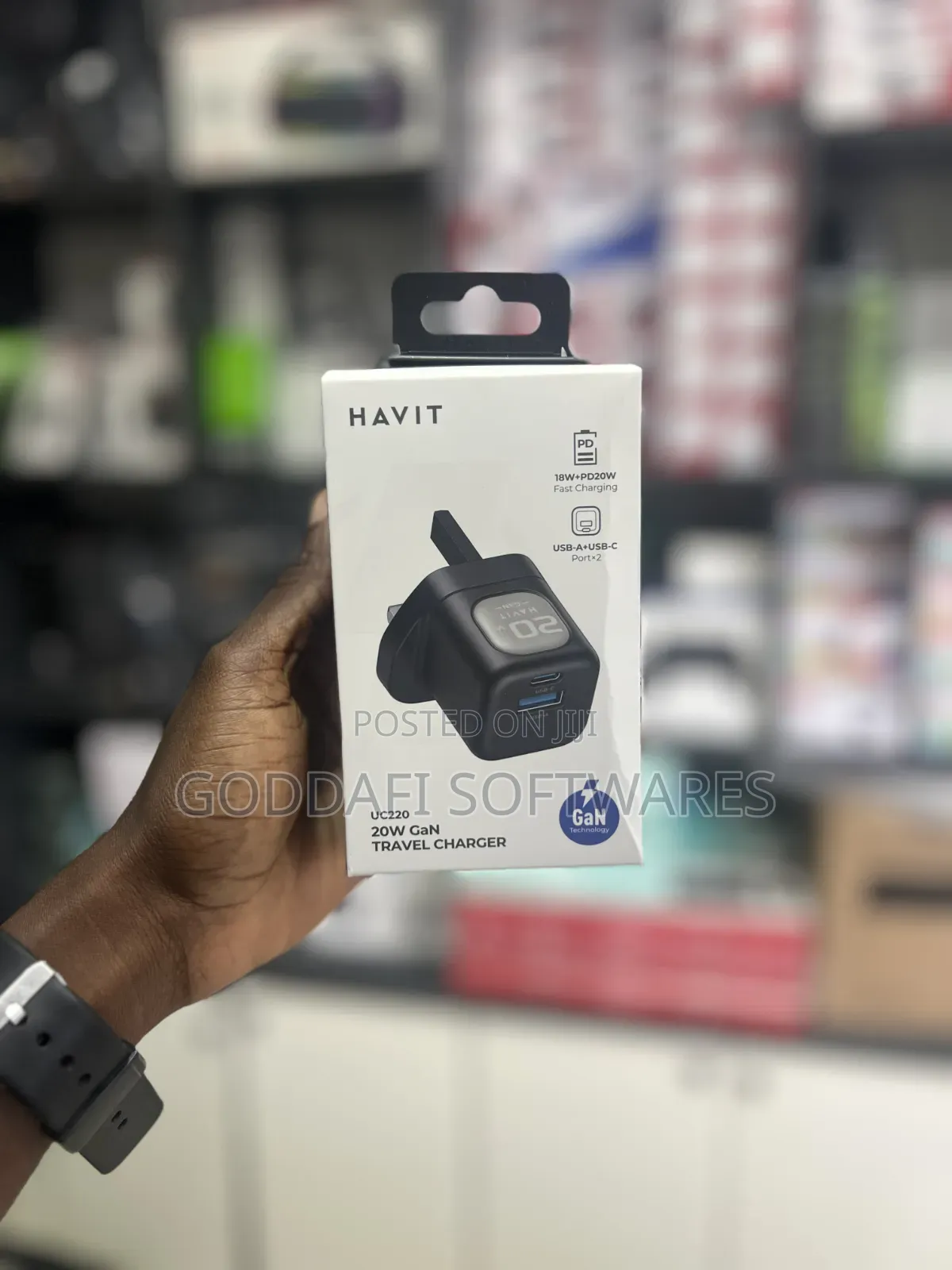 Havit Uc220 20w Usb-A+C Fast Charger