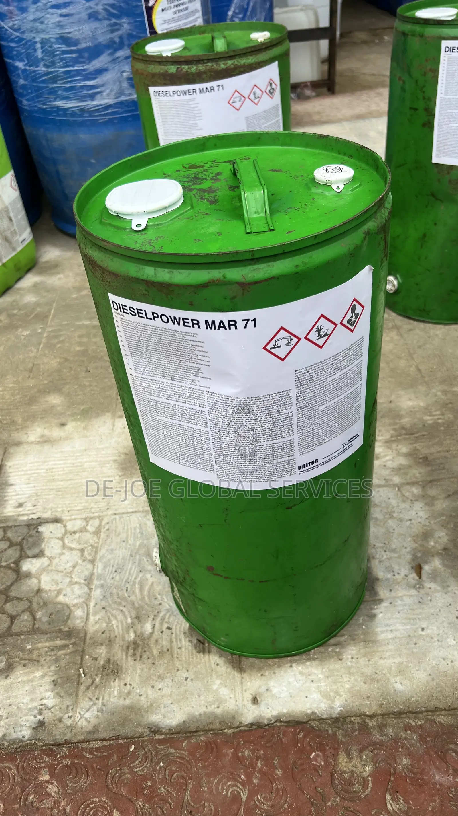Unitor Dieselpower Mar 71 Marine Diesel Fuel Treatment 25l Drum