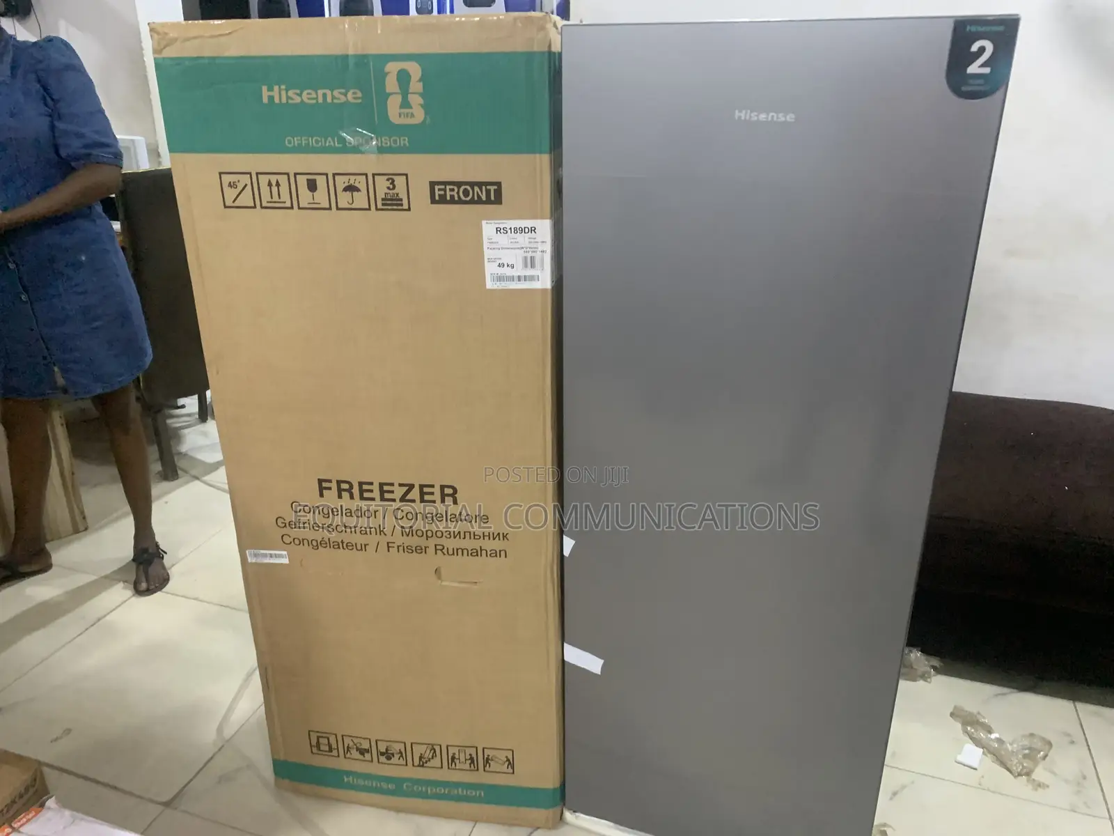 Hisense Rs189dr 190l Upright Deep Freezer