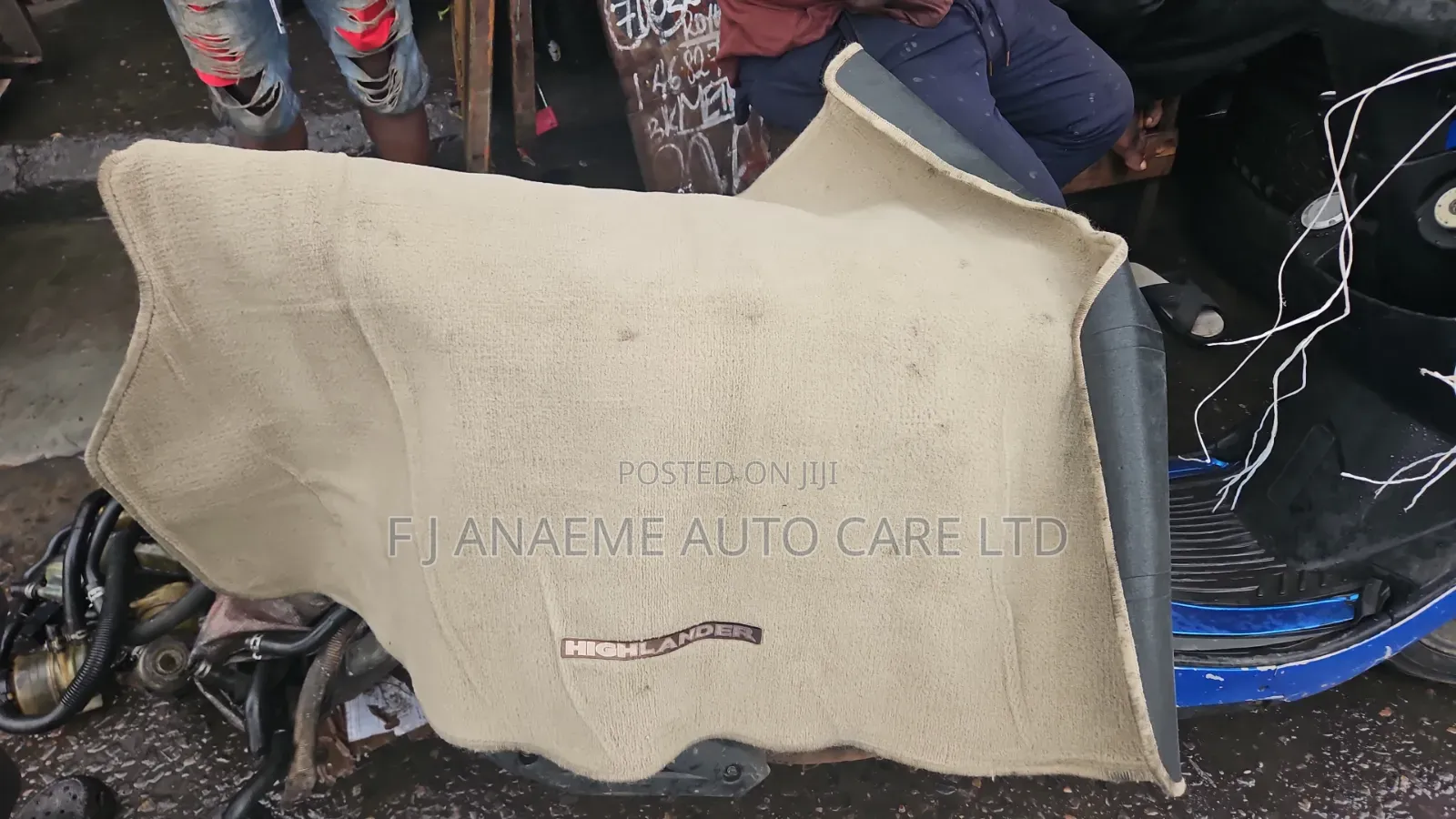 Toyota Highlander Boot Rug 2008