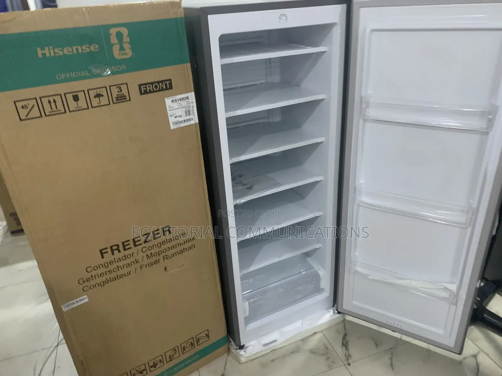 Hisense Rs189dr 190l Upright Freezer for Businesses