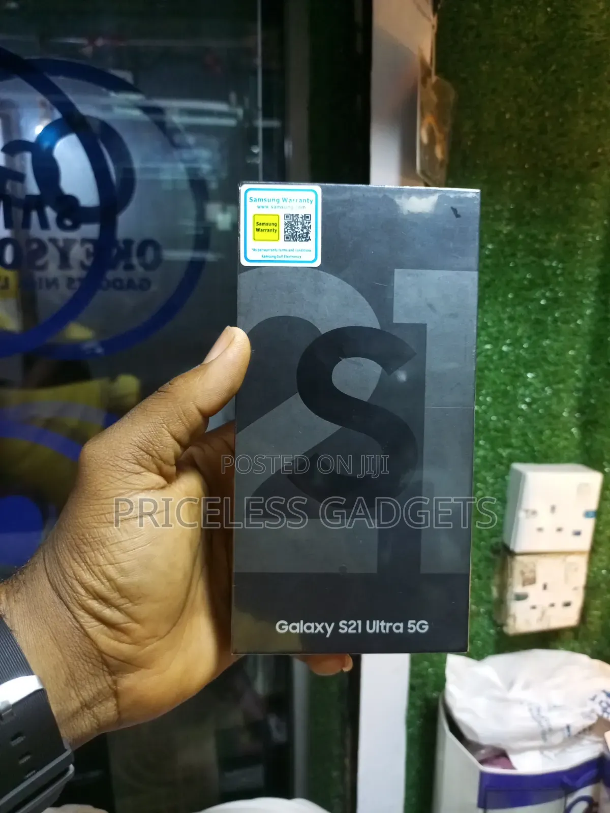 New Samsung Galaxy S21 Ultra 5G 128 GB Silver