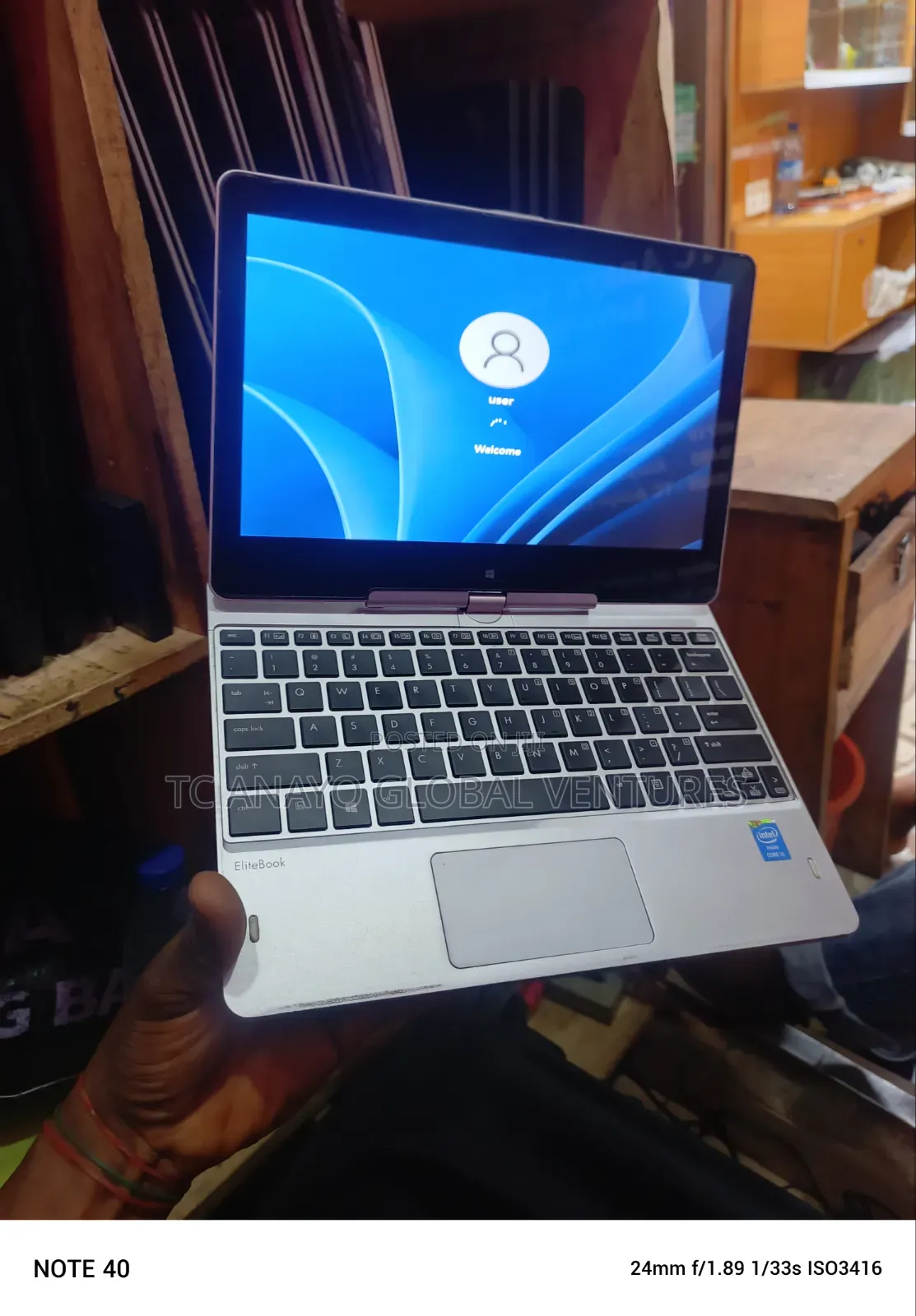 Laptop HP EliteBook Revolve 810 G2 Tablet 8GB Intel Core i5 SSD 256GB