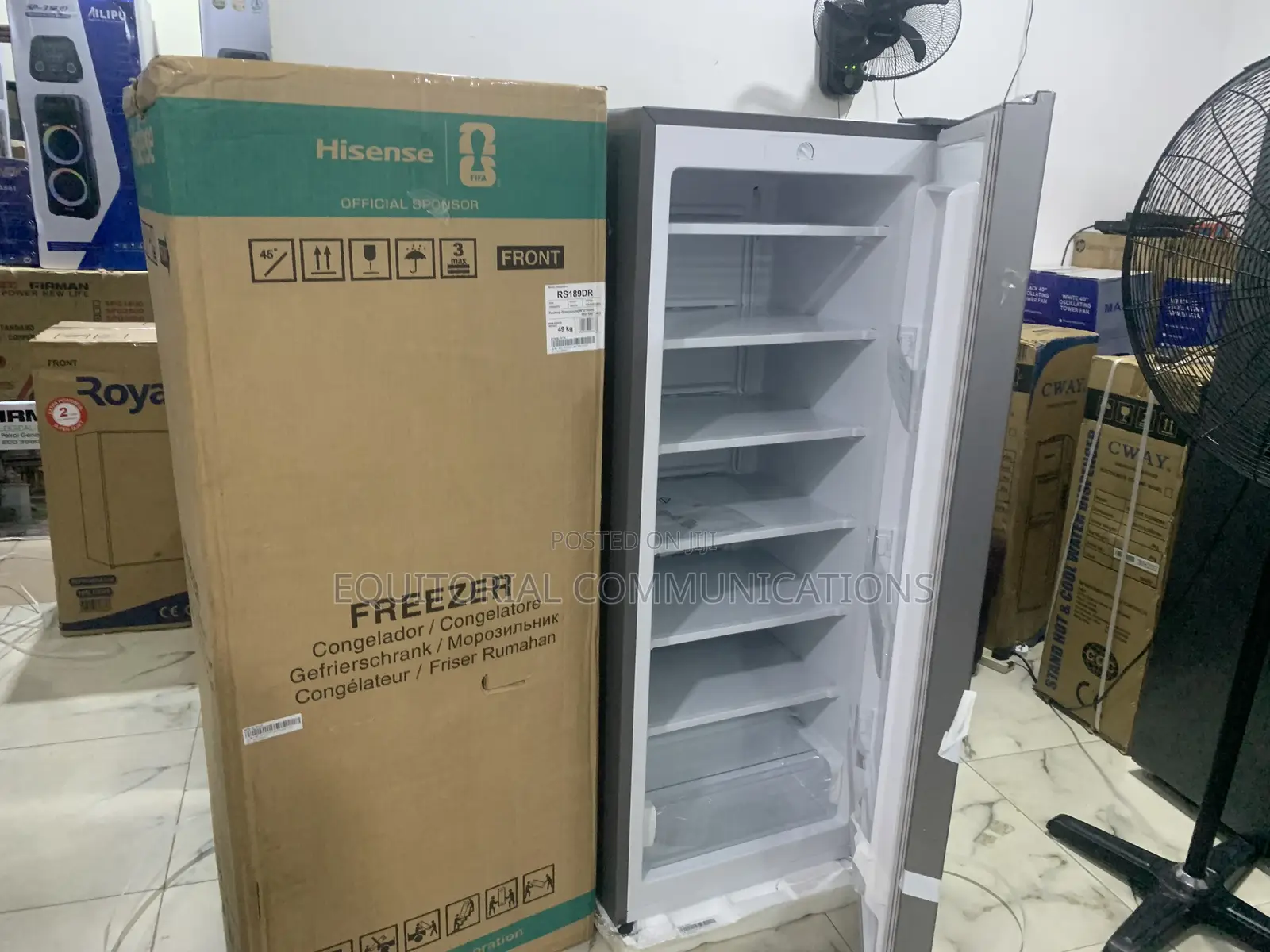 Hisense Rs189dr 190l Upright Freezer – Reliable Performance