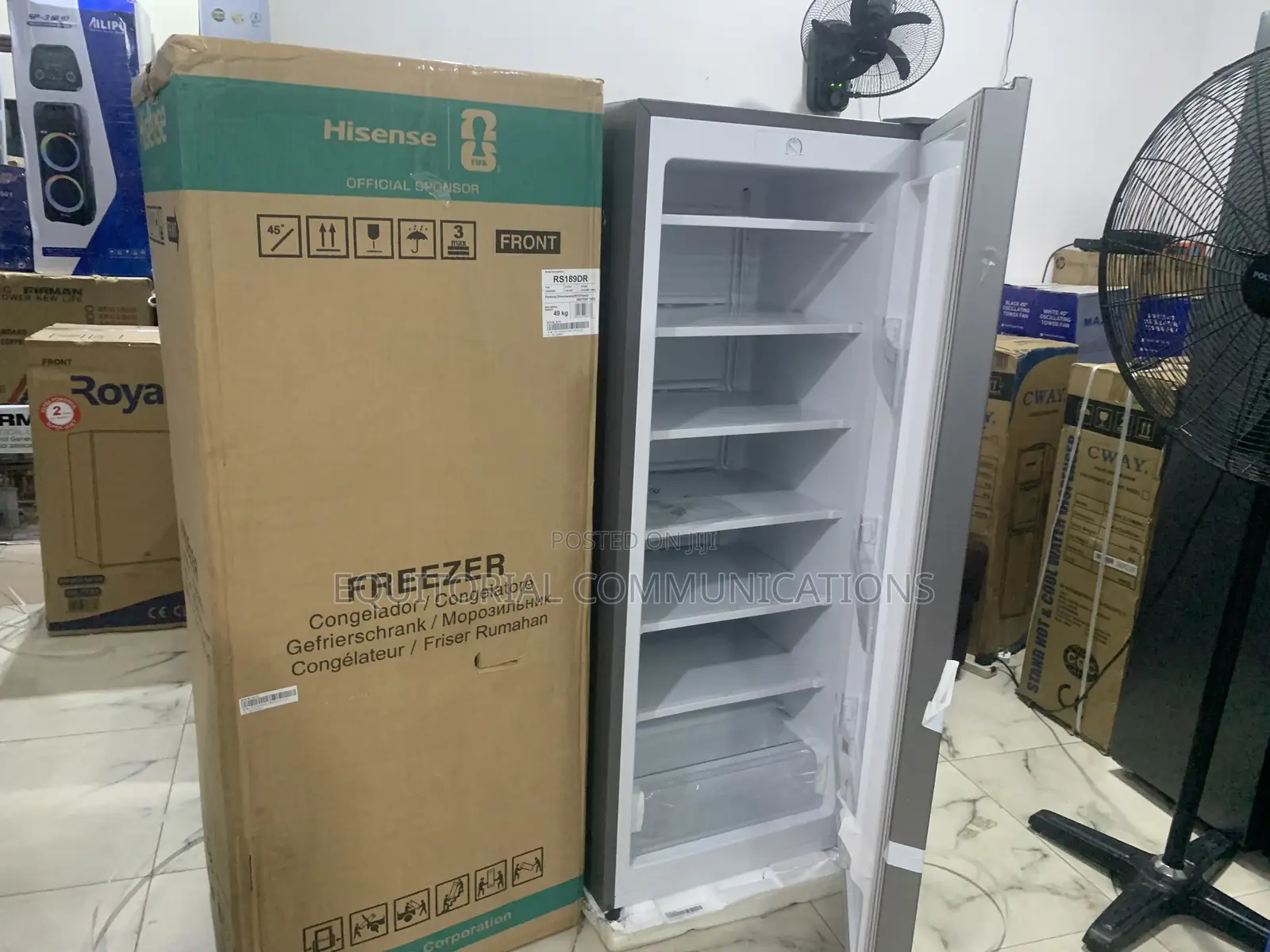 Hisense Rs189dr 190l Organised Storage Freezer