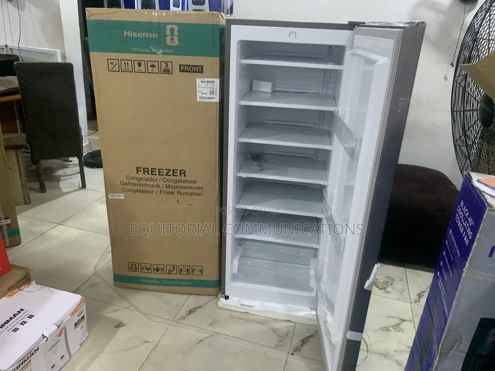 Hisense Rs189dr 190l Upright Freezer – Fast Efficient