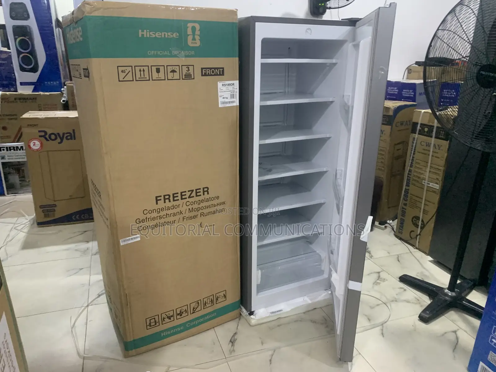 Hisense Rs189dr 190l Upright Freezer – Built for Convenience