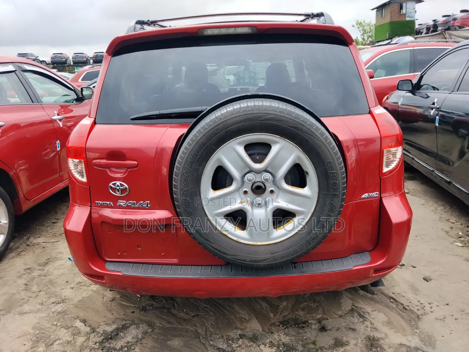 Toyota RAV4 2008 Red