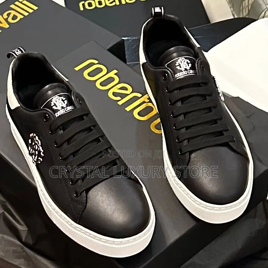 Roberto Cavalli Quality Luxury Men Sneakers