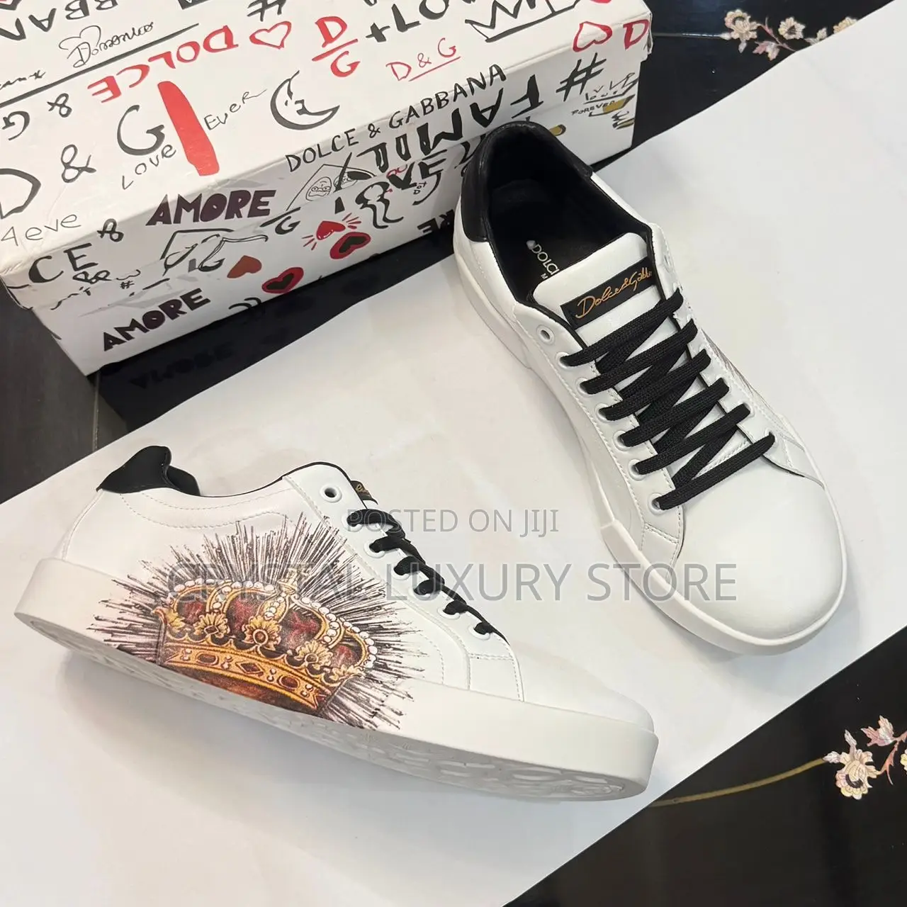 Dolce Gabbana Quality Luxury Men Sneakers