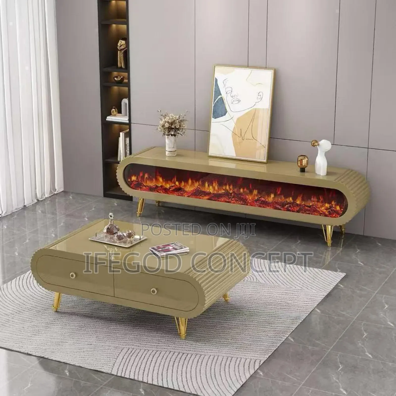 Tv Stand and Centre Table